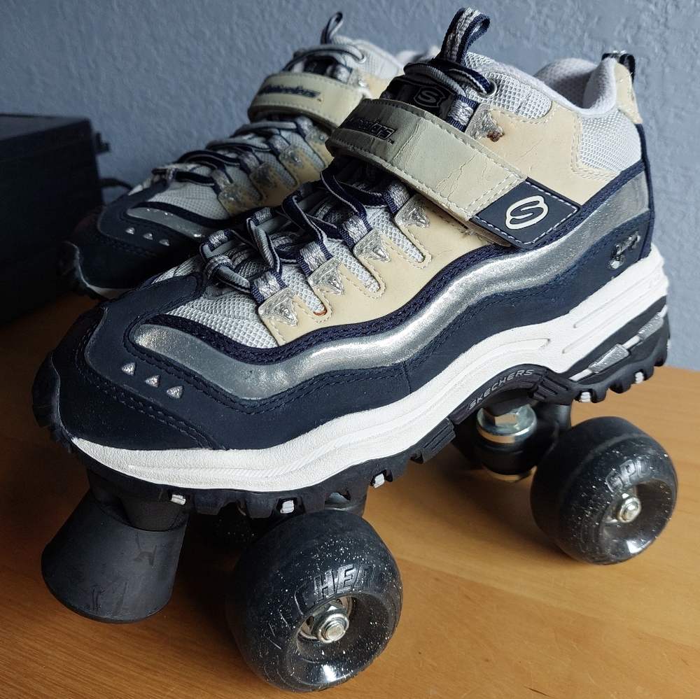 4 WHEELERS BY SKECHERS ACCESSORIZED SNEAKERS